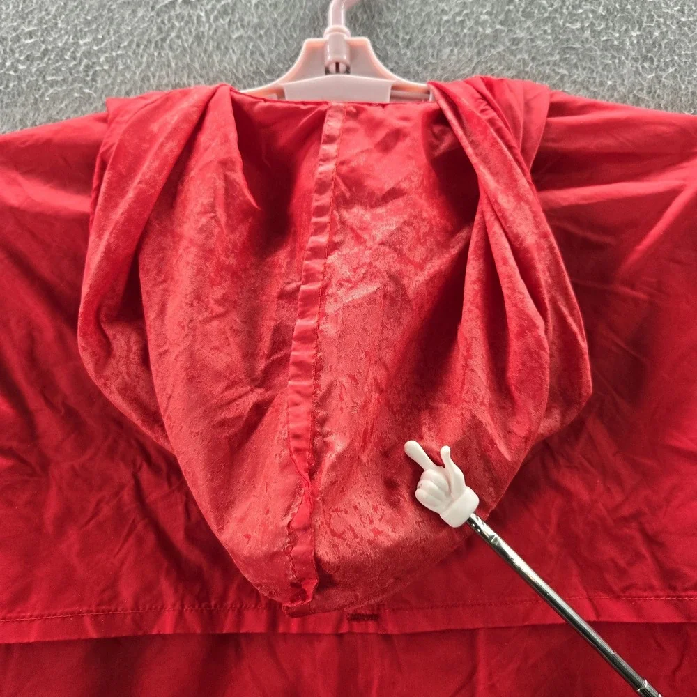 VINTAGE Adidas Men Jacket XL Red Nylon 80s Trefoil Activewear Zipper READ